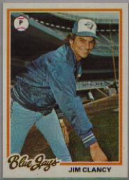 1978 Topps Baseball Cards      496     Jim Clancy DP RC